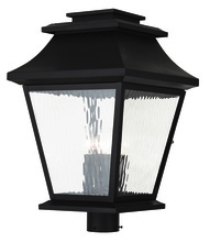Livex Lighting 20244-07 - 4 Light Bronze Outdoor Post Lantern