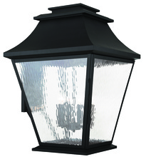 Livex Lighting 20251-04 - 6 Light Black Outdoor Wall Lantern