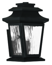 Livex Lighting 20255-04 - 1 Light Black Outdoor Wall Lantern