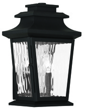 Livex Lighting 20256-04 - 2 Light Black Outdoor Wall Lantern