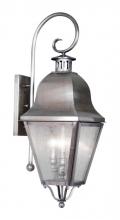 Livex Lighting 2555-29 - 3 Light VPW Outdoor Wall Lantern