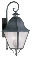 Livex Lighting 2558-61 - 4 Light Charcoal Outdoor Wall Lantern