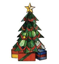 Meyda Tiffany 12961 - 16"H Christmas Tree Accent Lamp
