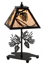 Meyda Tiffany 180439 - 15"H Whispering Pines Accent Lamp