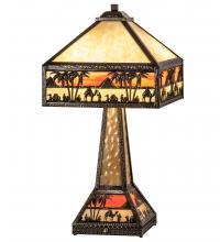Meyda Tiffany 217641 - 26" High Camel Mission Table Lamp
