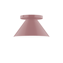 Montclair Light Works FMD421-20 - 8&#34; Axis Mini Cone Flush Mount