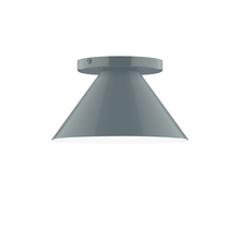 Montclair Light Works FMD421-40 - 8&#34; Axis Mini Cone Flush Mount