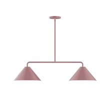 Montclair Light Works MSG422-20 - 2-Light Axis Linear Pendant (12&#34; Axis pack)