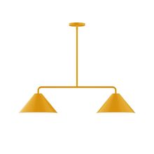 Montclair Light Works MSG422-21 - 2-Light Axis Linear Pendant (12&#34; Axis pack)