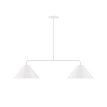 Montclair Light Works MSG422-44 - 2-Light Axis Linear Pendant (12&#34; Axis pack)