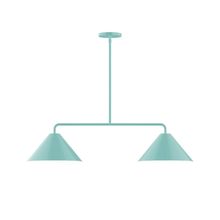 Montclair Light Works MSG422-48 - 2-Light Axis Linear Pendant (12&#34; Axis pack)