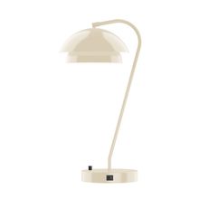 Montclair Light Works TLCX445-16-L10 - 23&#34; Nest LED Table Lamp, Cream