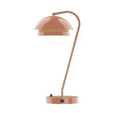 Montclair Light Works TLCX445-19-L10 - 23&#34; Nest LED Table Lamp, Terracotta