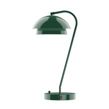Montclair Light Works TLCX445-42-L10 - 23&#34; Nest LED Table Lamp, Forest Green