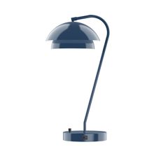 Montclair Light Works TLCX445-50-L10 - 23&#34; Nest LED Table Lamp, Navy