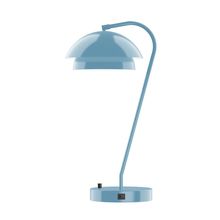 Montclair Light Works TLCX445-54-L10 - 23&#34; Nest LED Table Lamp, Light Blue