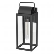 Worldwide Lighting Corp E10014-001 - Ashley 17 In 1-Light Matte Black Painted Outdoor Wall Sconce Lamp