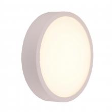 Worldwide Lighting Corp W23565MW7 - Aperture 18-Watt Matte White Finish Integrated LEd Circle Wall Sconce / Ceiling Light 7 in. Dia x 1.
