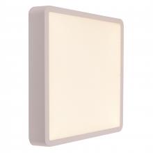 Worldwide Lighting Corp W23568MW7 - Aperture 18-Watt Matte White Finish Integrated LEd Square Wall Sconce / Ceiling Light 7 in. L x 7 in