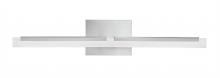 Norwell 8146-BN-FA - Double L Sconce 26&#34; Led Vanity Light