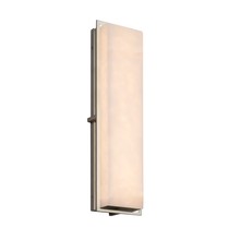 Justice Design Group CLD-7565W-NCKL - Avalon 24&#34; ADA Outdoor/Indoor LED Wall Sconce