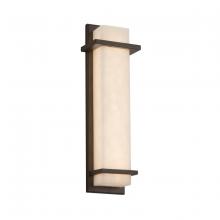 Justice Design Group CLD-7614W-DBRZ - Monolith 20&#34; LED Outdoor/Indoor Wall Sconce