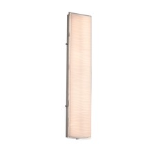 Justice Design Group PNA-7567W-WAVE-NCKL - Avalon 48&#34; ADA Outdoor/Indoor LED Wall Sconce