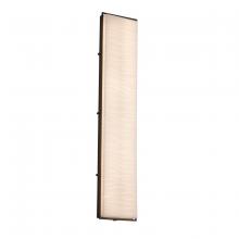 Justice Design Group PNA-7568W-WAVE-DBRZ - Avalon 60&#34; ADA Outdoor/Indoor LED Wall Sconce