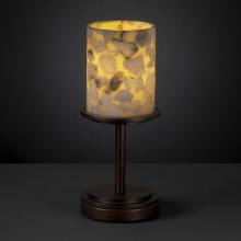 Justice Design Group ALR-8798-10-MBLK - Dakota 1-Light Table Lamp (Short)