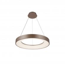 Justice Design Group ACR-4060-OPAL-LTBZ - Sway 15&#34; Round LED Pendant