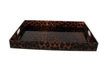 Oggetti Luce 14-1088/MD - SERVING TRAY, MD, LEOPARD