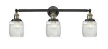 Innovations Lighting 205-BAB-G302 - Colton - 3 Light - 32 inch - Black Antique Brass - Bath Vanity Light