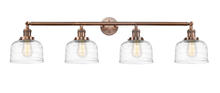Innovations Lighting 215-AC-G713 - Bell - 4 Light - 44 inch - Antique Copper - Bath Vanity Light