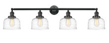 Innovations Lighting 215-BK-G713 - Bell - 4 Light - 44 inch - Matte Black - Bath Vanity Light