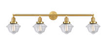 Innovations Lighting 215-SG-G532 - Oxford - 4 Light - 46 inch - Satin Gold - Bath Vanity Light