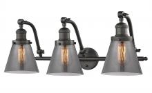 Innovations Lighting 515-3W-OB-G63 - Cone - 3 Light - 28 inch - Oil Rubbed Bronze - Bath Vanity Light