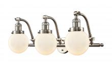 Innovations Lighting 515-3W-SN-G201-6 - Beacon - 3 Light - 26 inch - Brushed Satin Nickel - Bath Vanity Light