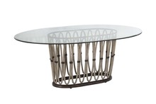 Kalco 800403FG - Belmont Oval Dining Table