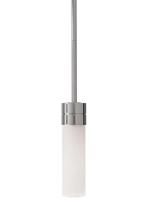Kuzco Lighting Inc 40881CH - Single Lamp White Opal Glass Pendant
