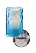 Kuzco Lighting Inc 617011BBN - Single Lamp Wall Sconce with Rippled Glass