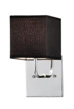 Kuzco Lighting Inc 681201BCH - Single Lamp Wall Sconce with Square Shade