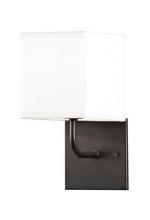 Kuzco Lighting Inc 681201WBZ - Single Lamp Wall Sconce with Square Shade
