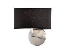 Kuzco Lighting Inc 681301BBN - Single Lamp Wall Sconce with Oval Shade