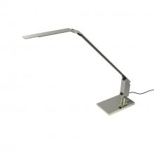 Blackjack Lighting EG2-24T-SN - Edge2 LED Task Lamp with USB - Satin Nickel