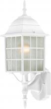 Nuvo 60/3477 - Adams - 1 Light - 18&#34; Outdoor Wall with Frosted Glass; Color retail packaging