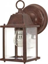 Nuvo 60/637 - 1 Light 9&#34; - Cube Lantern with Clear Beveled Glass - Old Bronze Finish