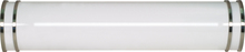 Nuvo 62/1031 - Glamour LED - 25&#34;- Vanity with White Acrylic Lens - Brushed Nickel Finish