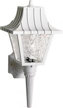 Nuvo SF77/853 - 1 Light - 18&#34; Mansard Lantern withTextured Acrylic Panels - White Finish