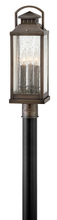 Hinkley 1181BLB - Hinkley Lighting Revere Series 1181BLB Exterior Post Lantern