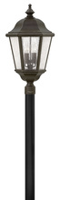 Hinkley 1677OZ - Hinkley Lighting Edgewater Series 1677OZ Exterior Post Lantern (Incandescent or LED)